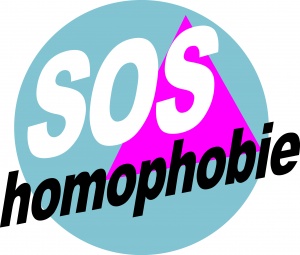 Logo SOS homophobie 2015